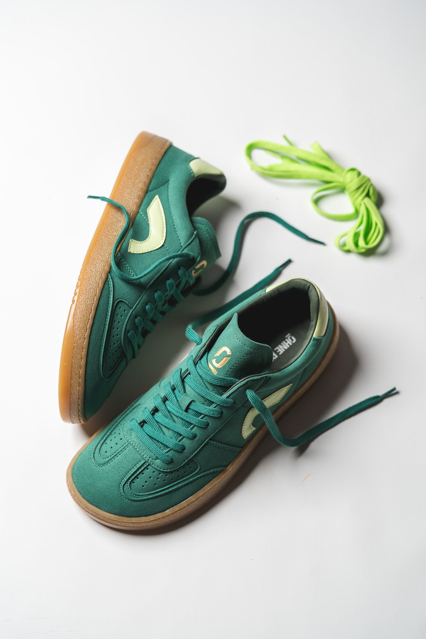 SNEAKER 070 – PETROL GREEN
