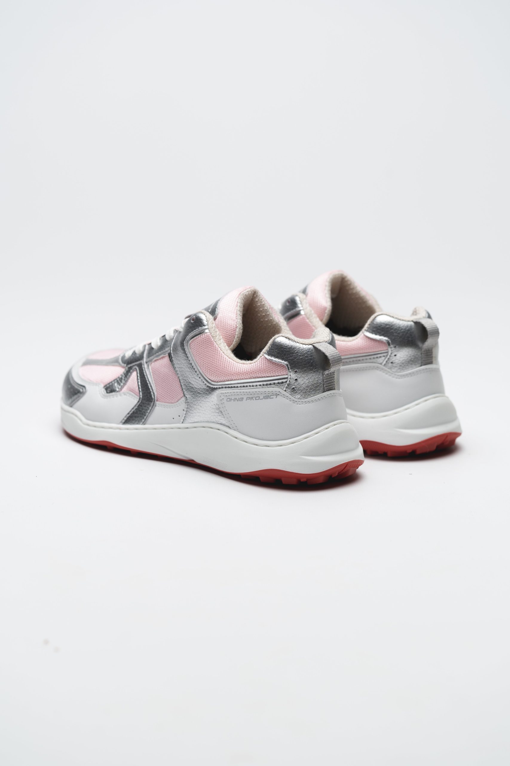 SNEAKER RETRO RUN – SILVER PINK