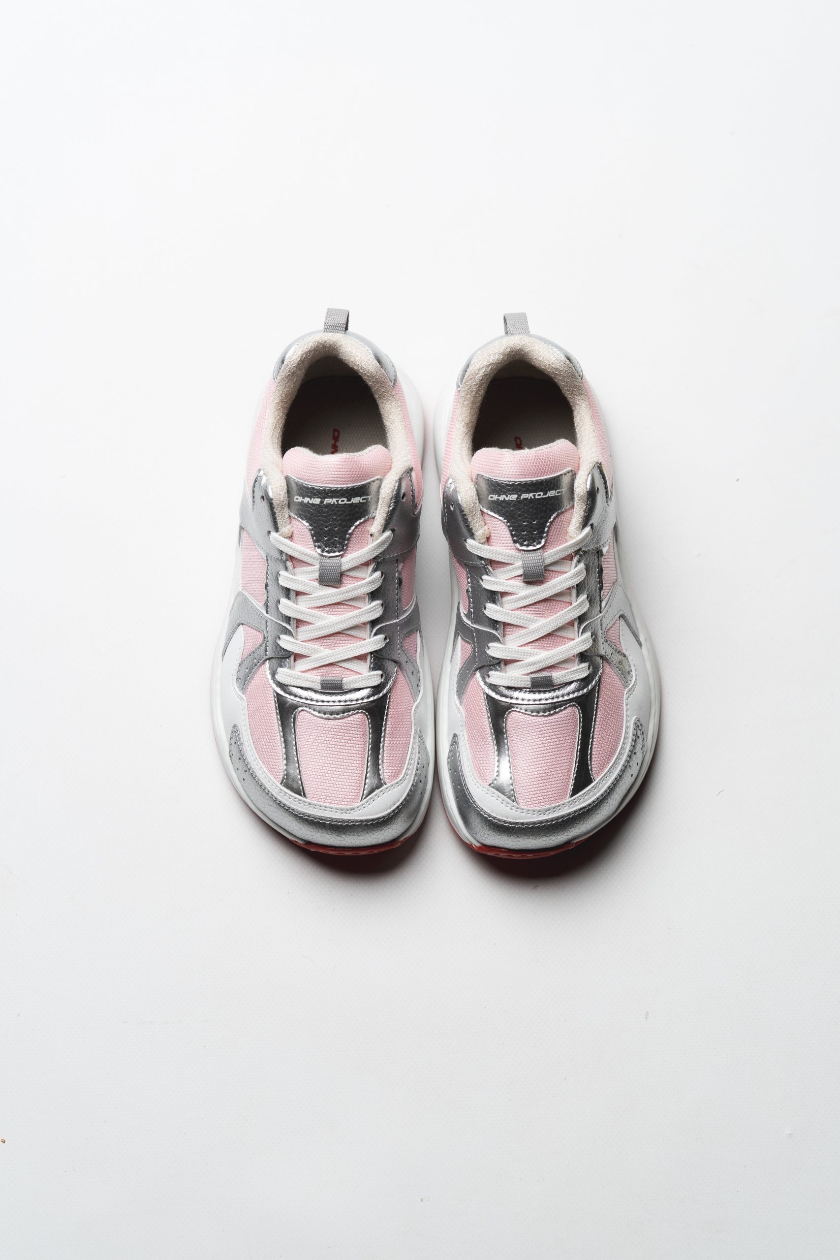 SNEAKER RETRO RUN – SILVER PINK