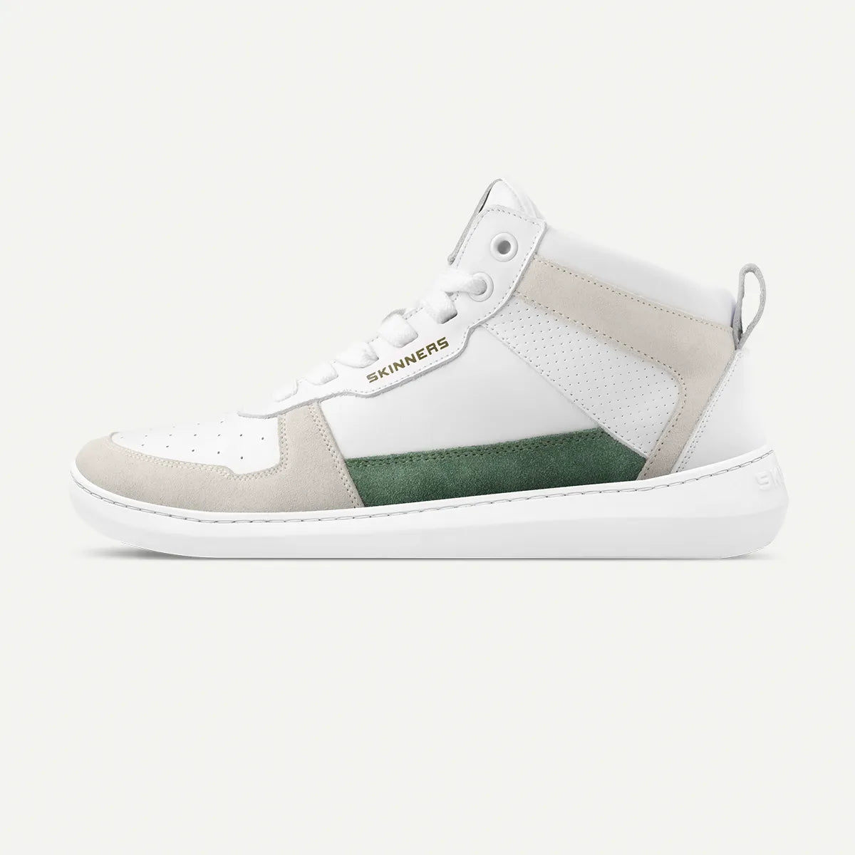 Oldschooler High Top – Green/White