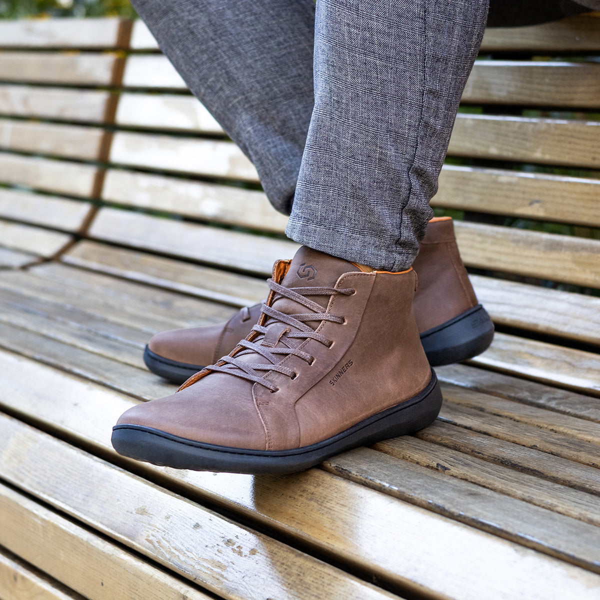 Moonwalker High Top – Dark Brown