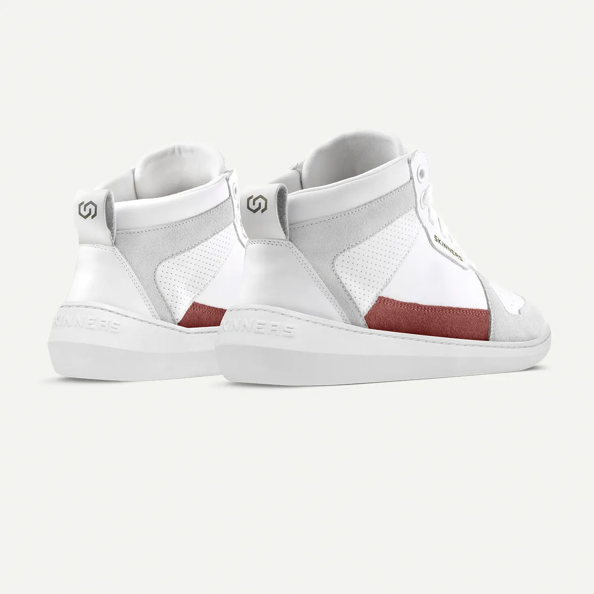 Oldschooler High Top – Pink/White