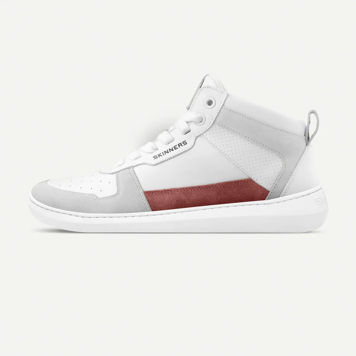 Oldschooler High Top – Pink/White