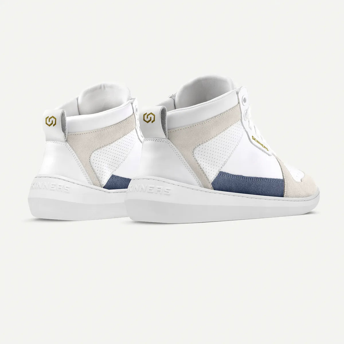 Oldschooler High Top – Blue/White