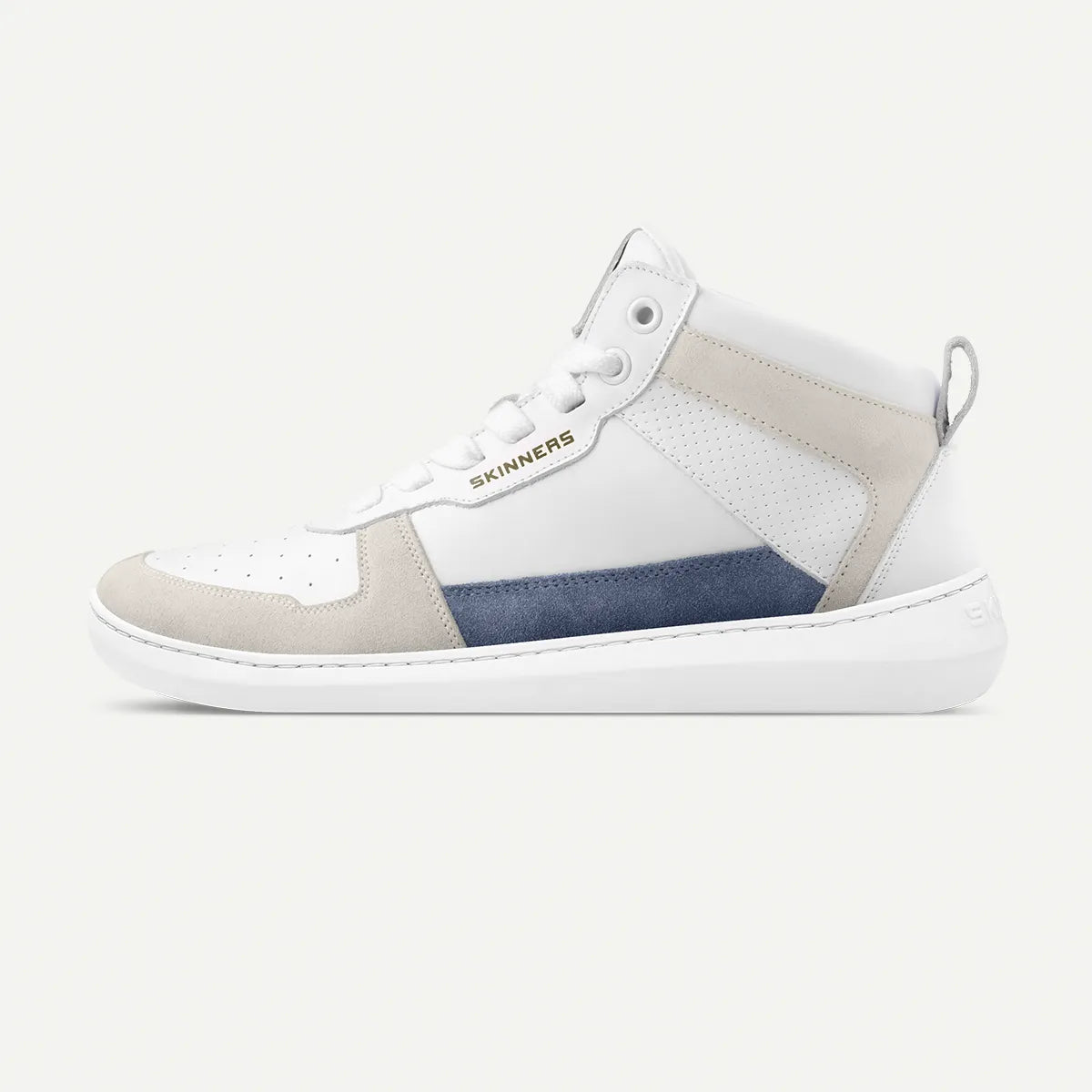 Oldschooler High Top – Blue/White