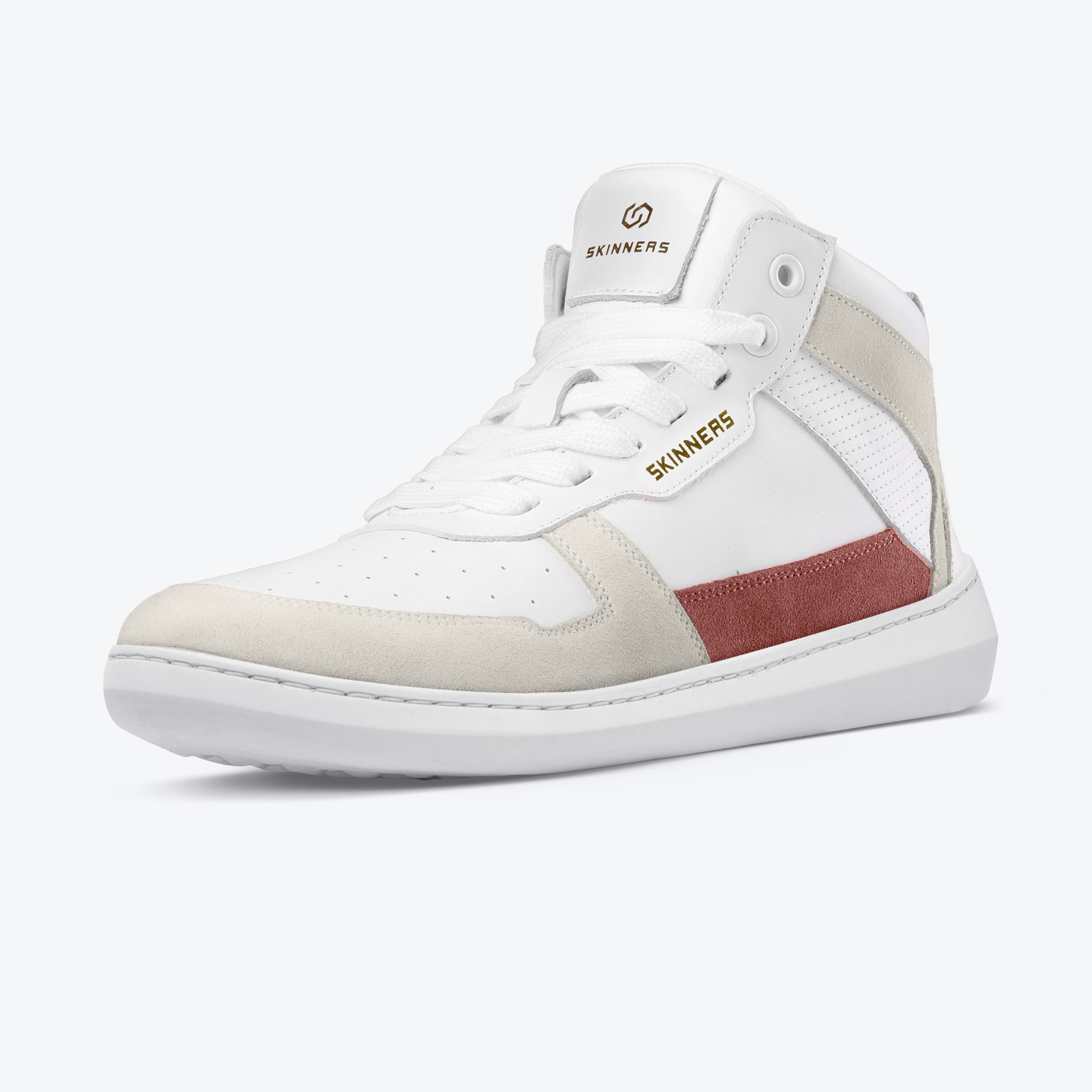 Oldschooler High Top – Pink/White