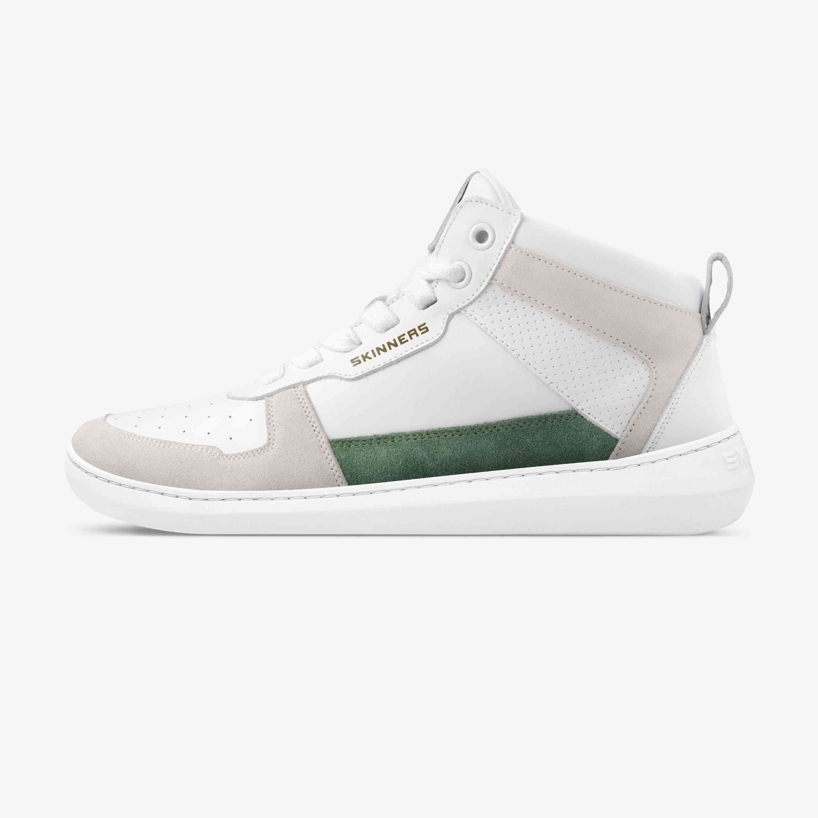 Oldschooler High Top – Green/White