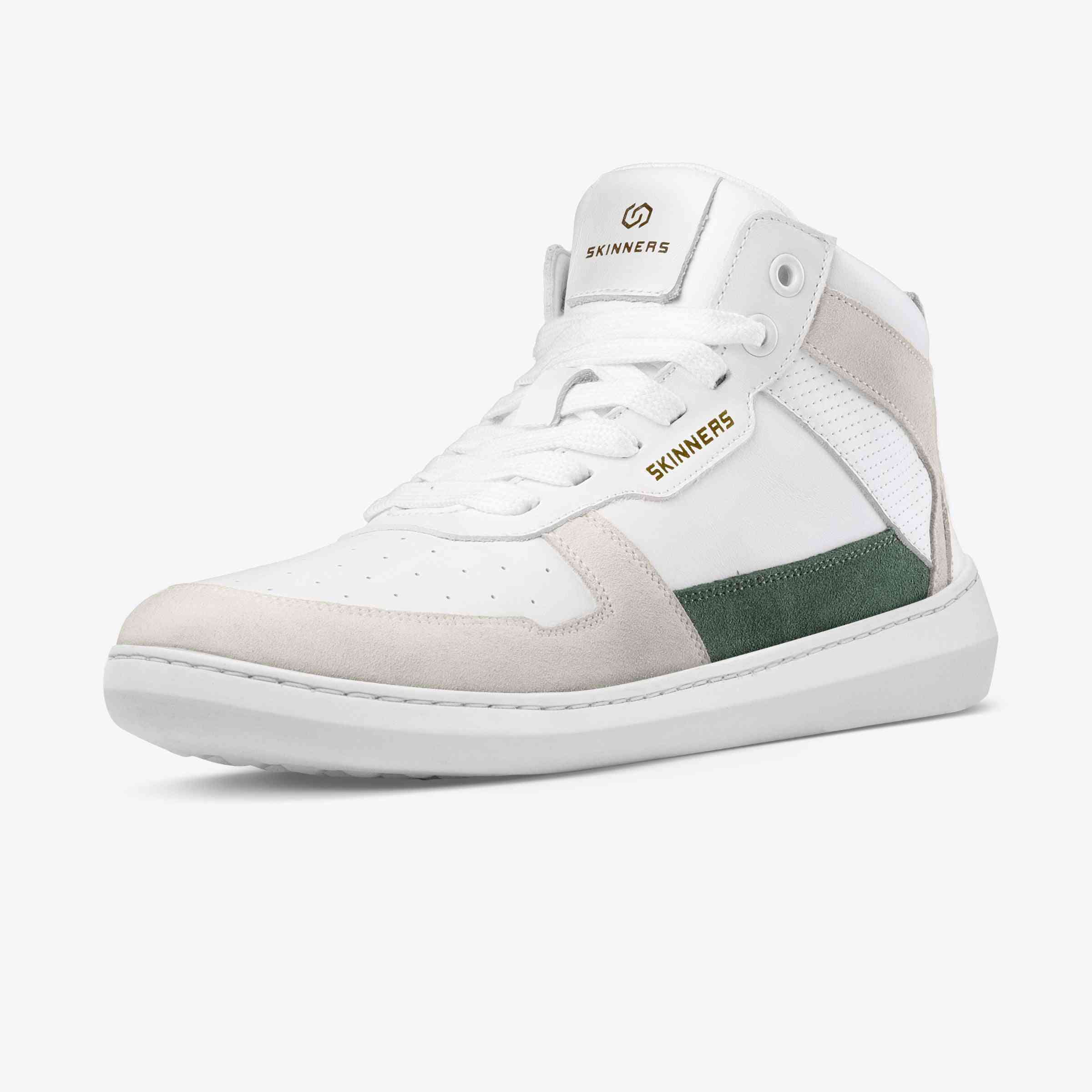 Oldschooler High Top – Green/White